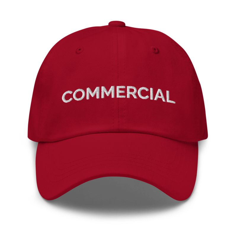 Commercial Hat - Cranberry