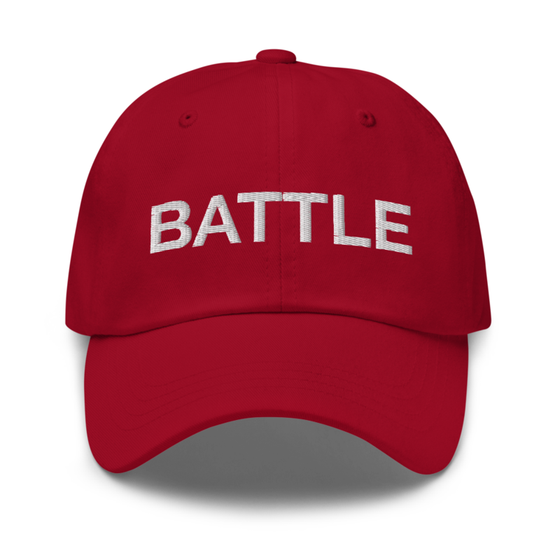 Battle Hat - Cranberry