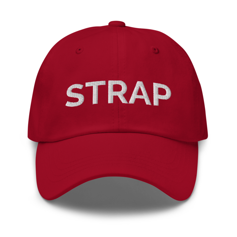 Strap Hat - Cranberry