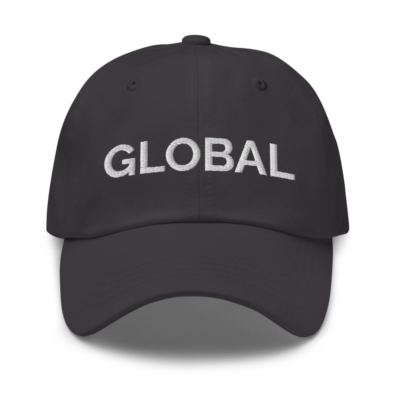 Global Hat - Dark Grey