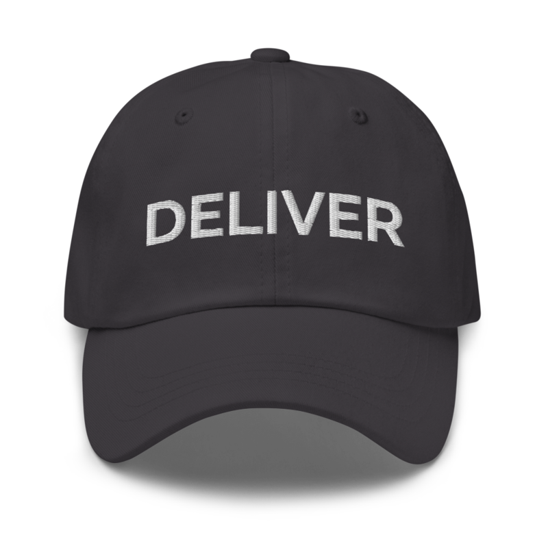 Deliver Hat - Dark Grey