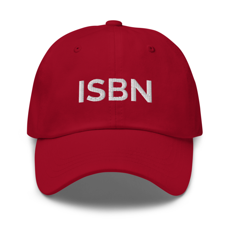 Isbn Hat - Cranberry
