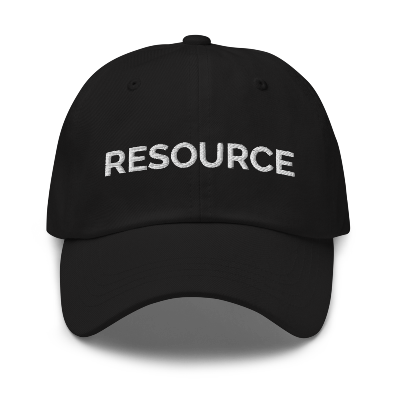 Resource Hat - Black