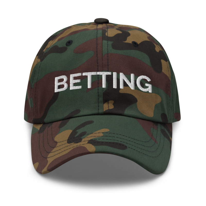Betting Hat - Green Camo