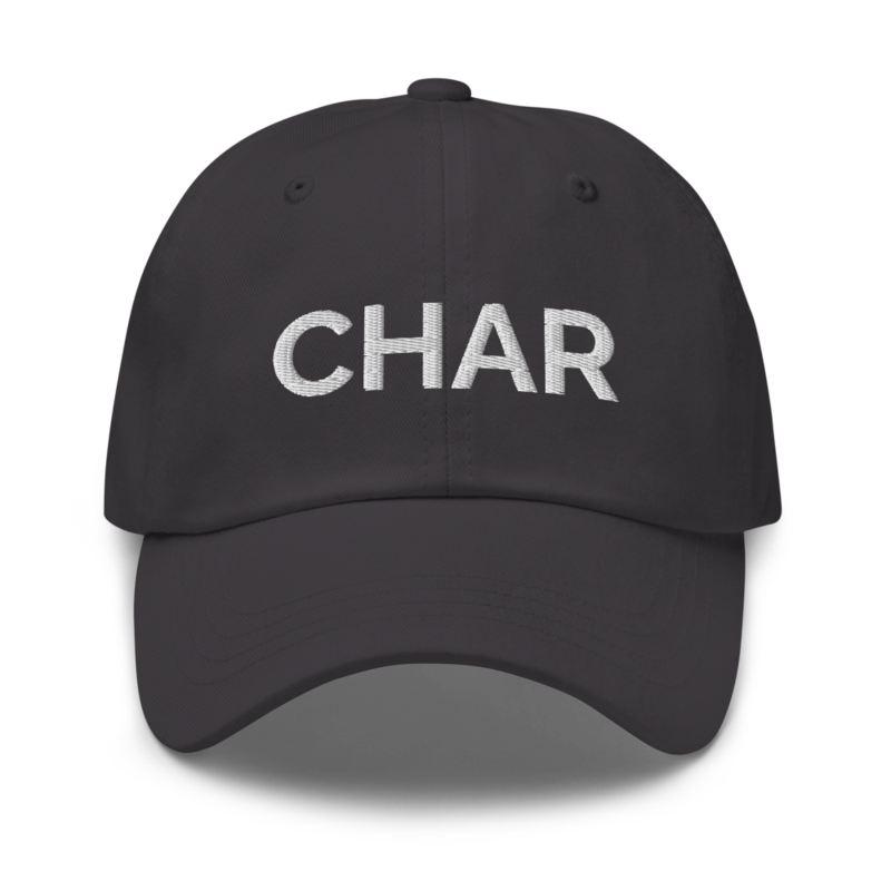 Char Hat - Dark Grey