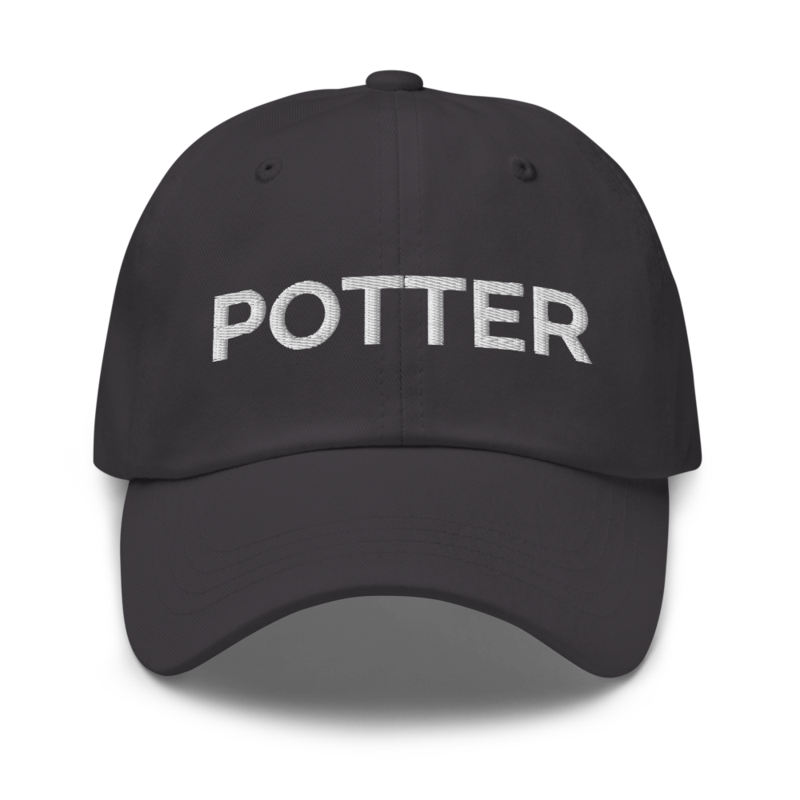 Potter Hat - Dark Grey