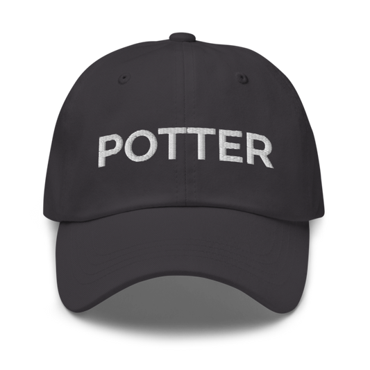 Potter Hat - Dark Grey