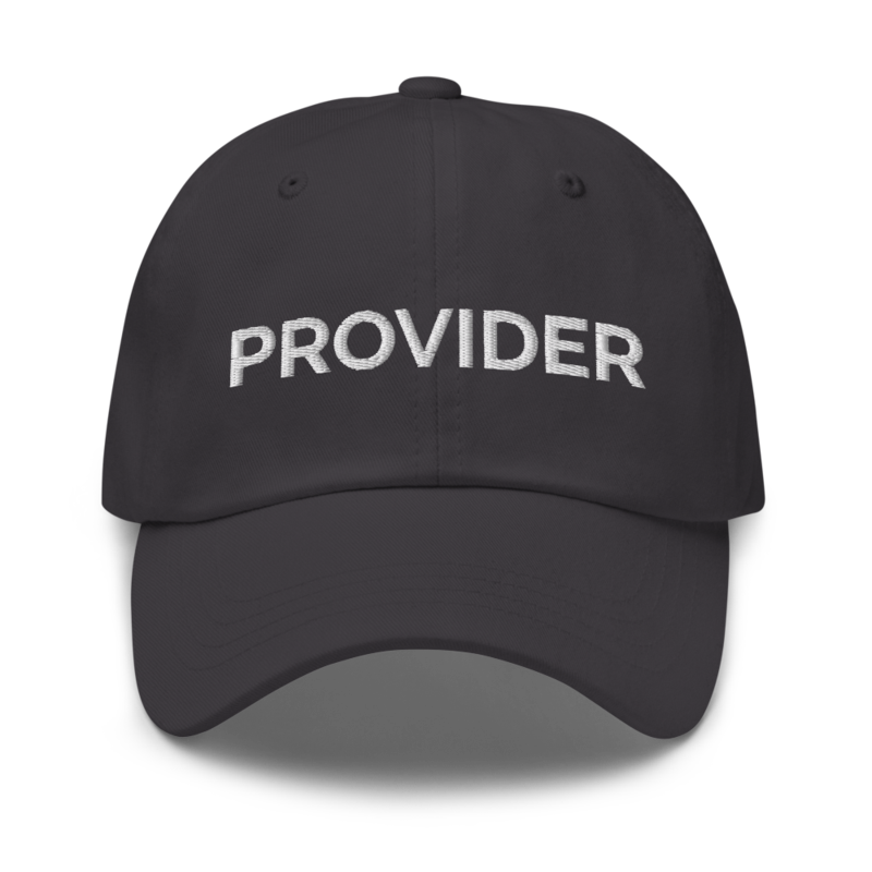 Provider Hat - Dark Grey