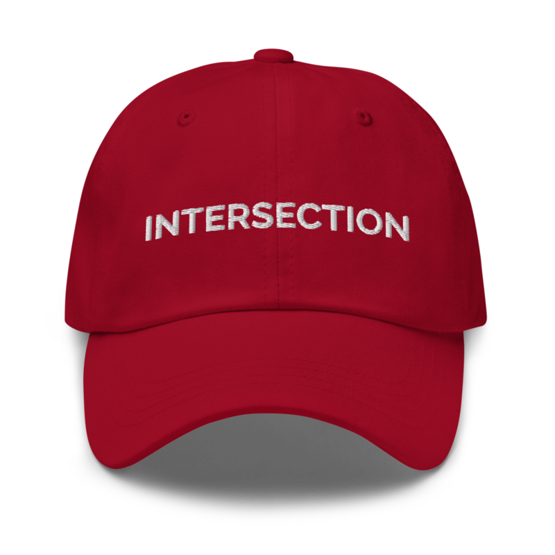 Intersection Hat - Cranberry