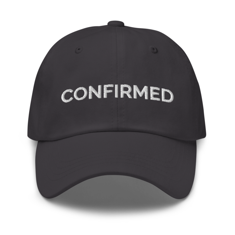 Confirmed Hat - Dark Grey