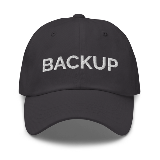 Backup Hat - Dark Grey