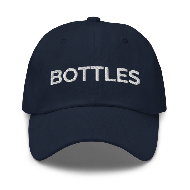 Bottles Hat - Navy