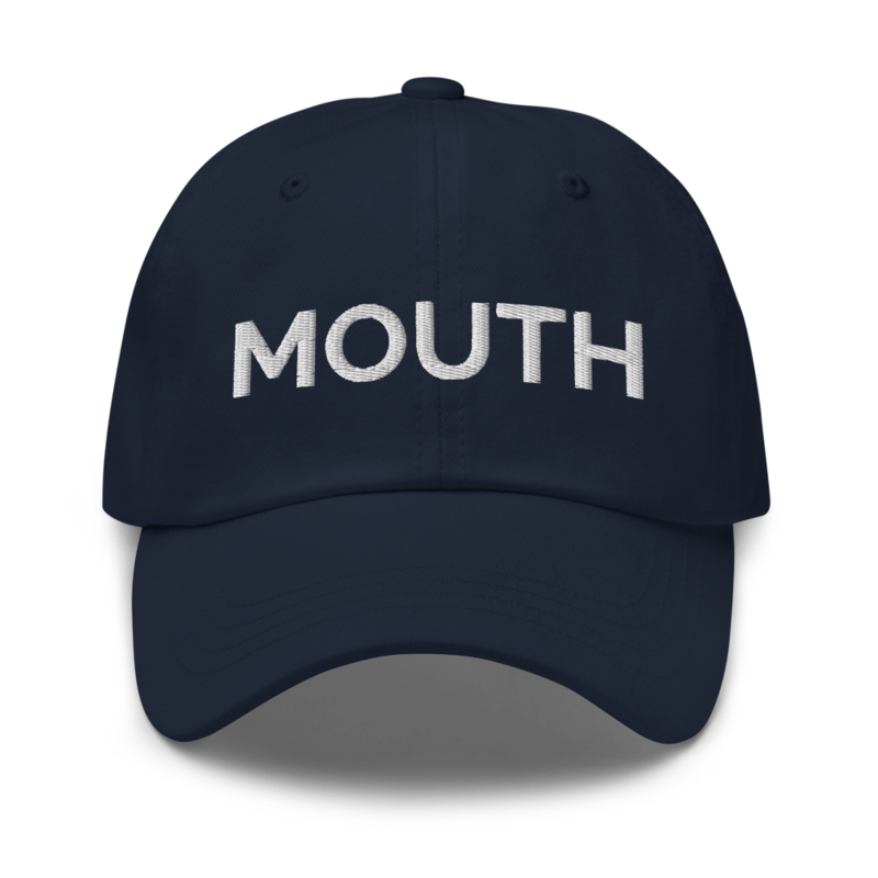 Mouth Hat - Navy