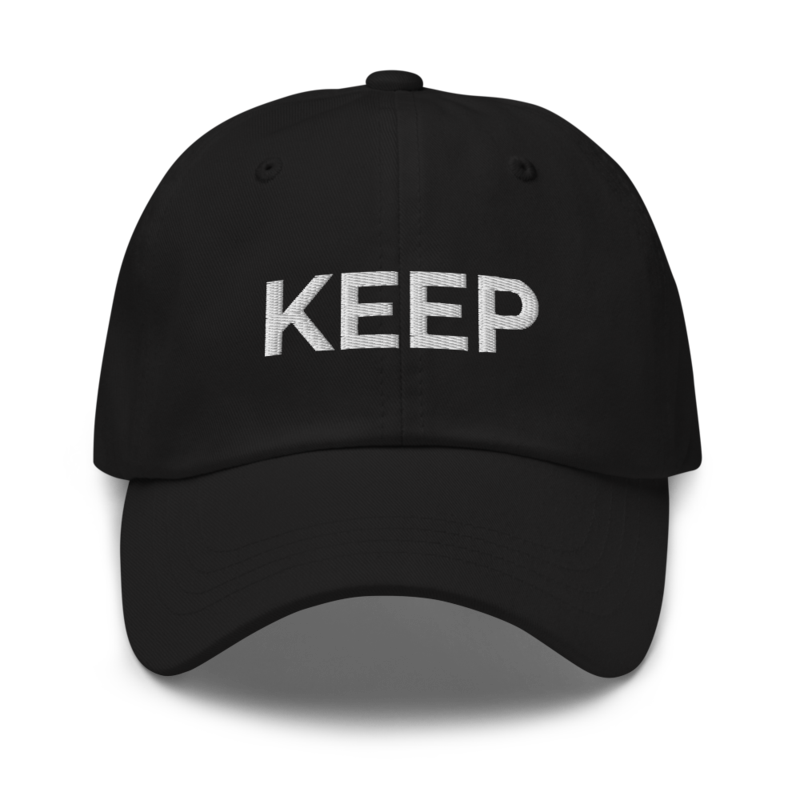 Keep Hat - Black