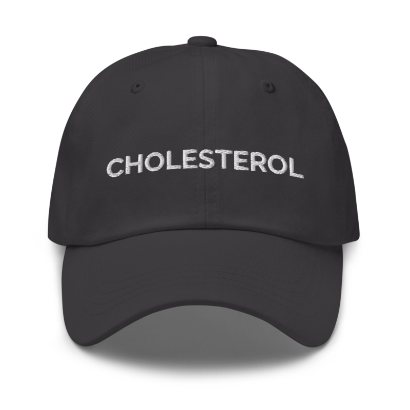 Cholesterol Hat - Dark Grey