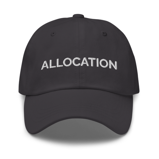 Allocation Hat - Dark Grey