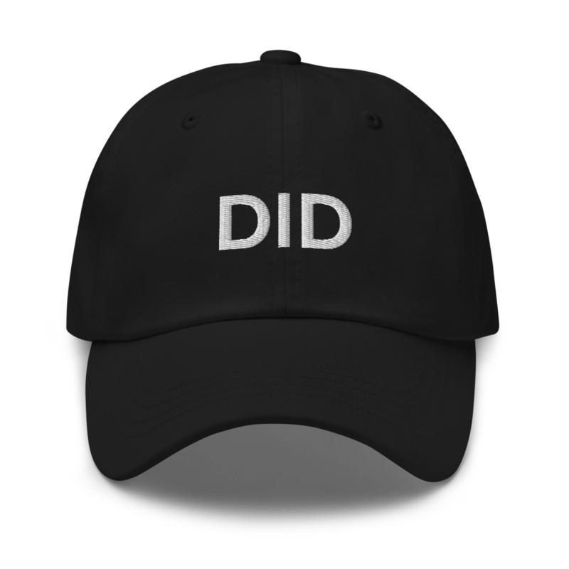 Did Hat - Black