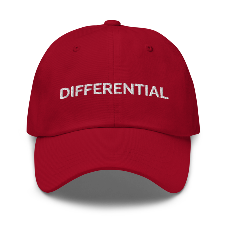 Differential Hat - Cranberry