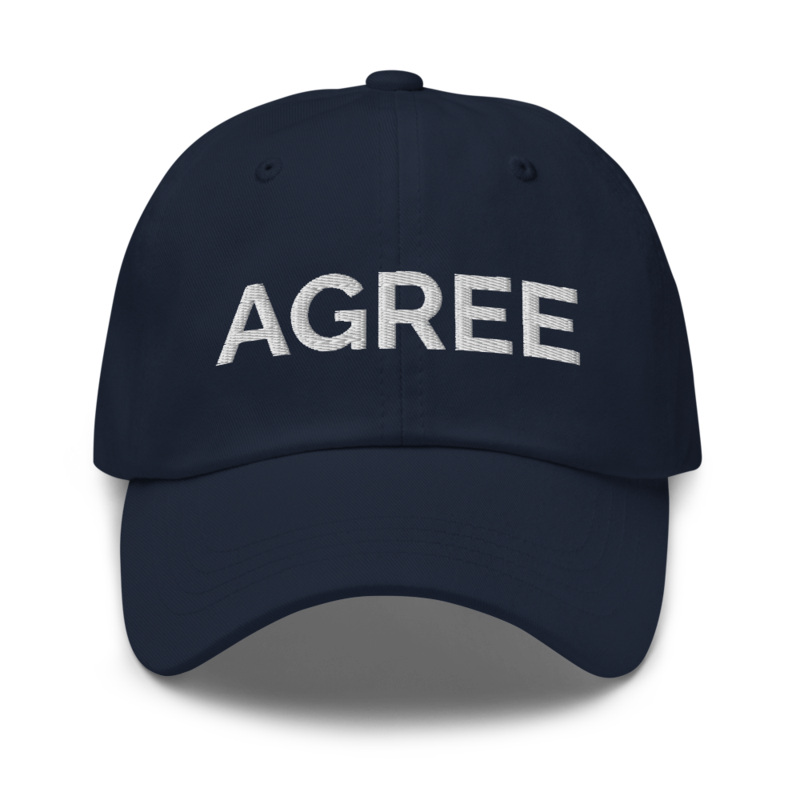 Agree Hat - Navy