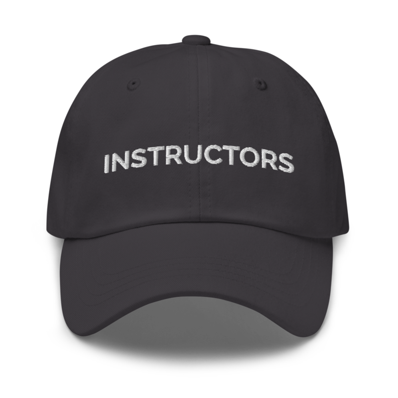 Instructors Hat - Dark Grey