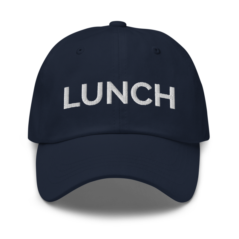 Lunch Hat - Navy