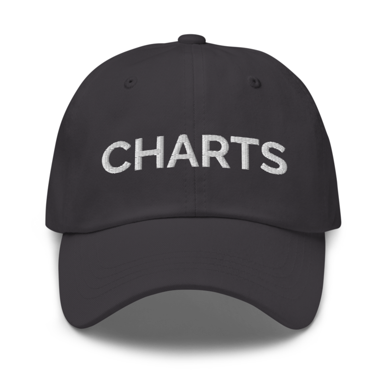 Charts Hat - Dark Grey