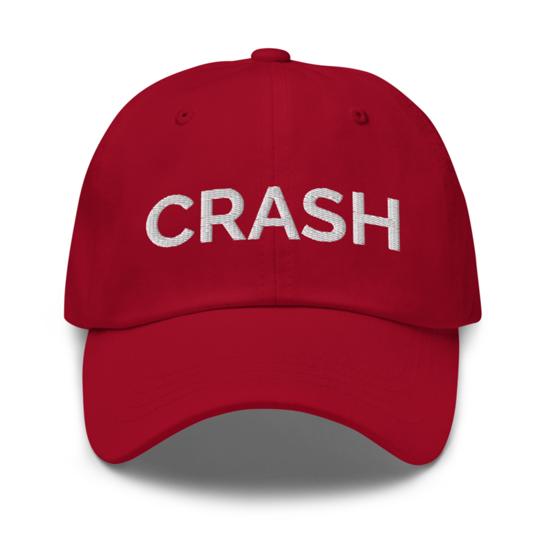Crash Hat - Cranberry
