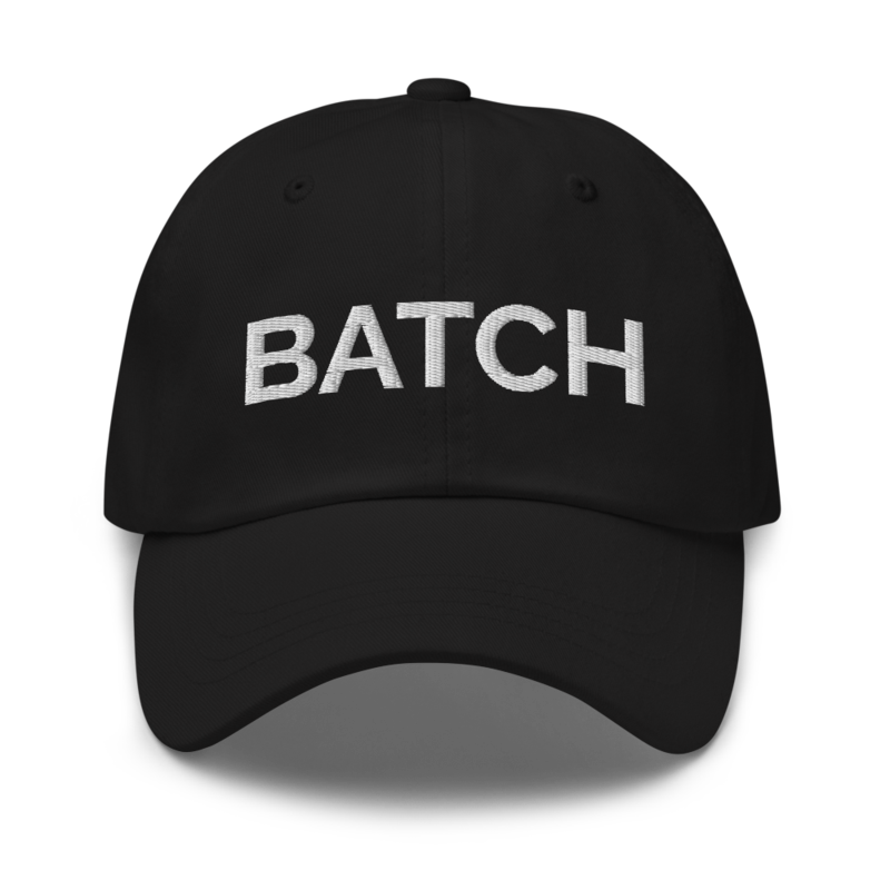 Batch Hat - Black