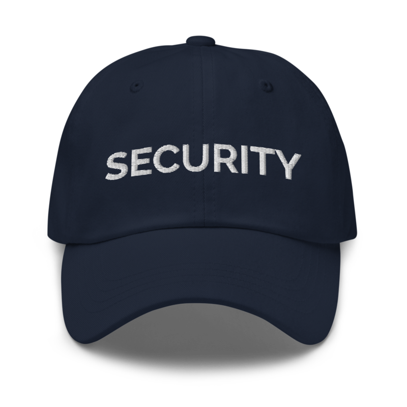 Security Hat - Navy