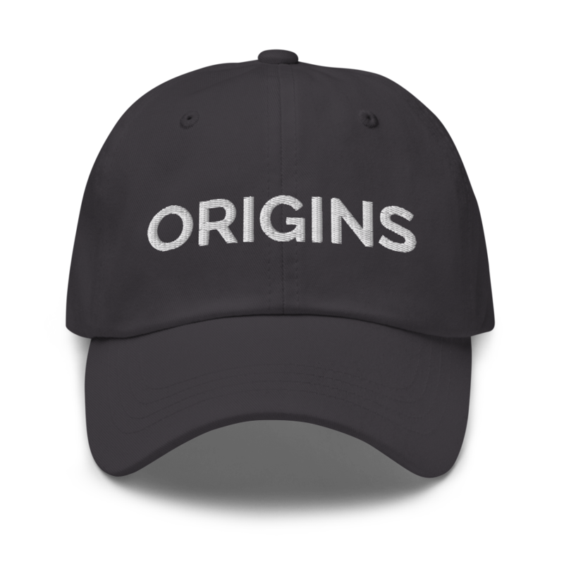 Origins Hat - Dark Grey