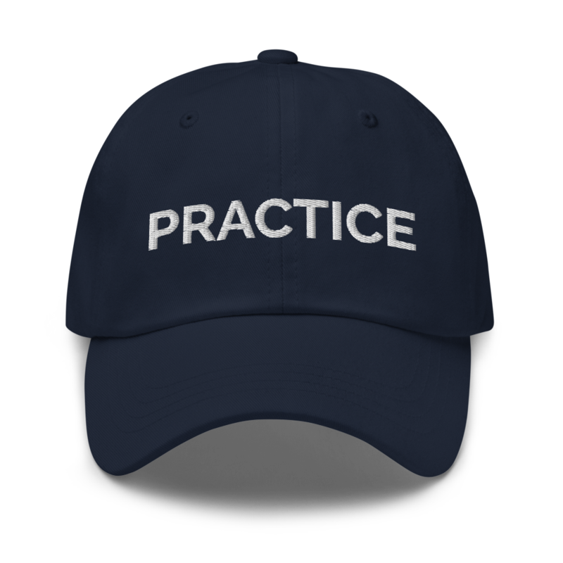 Practice Hat - Navy