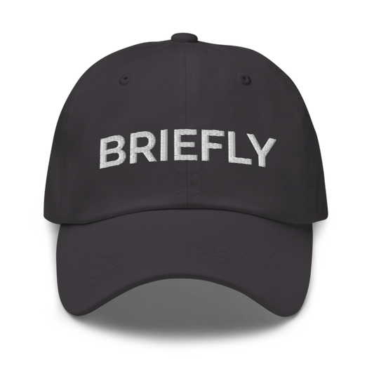 Briefly Hat - Dark Grey