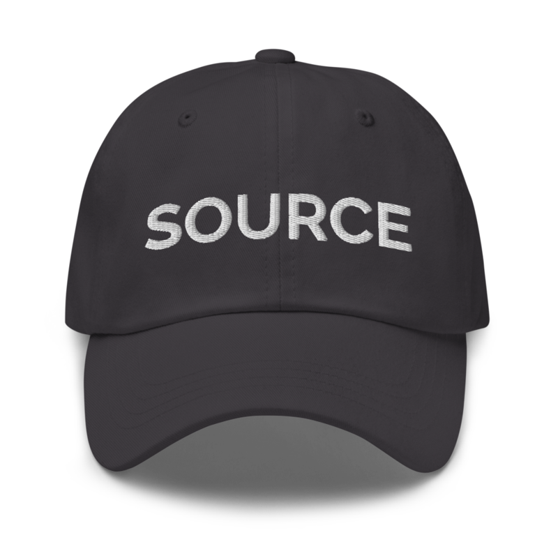 Source Hat - Dark Grey