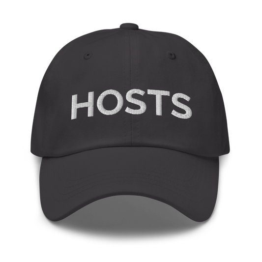 Hosts Hat - Dark Grey