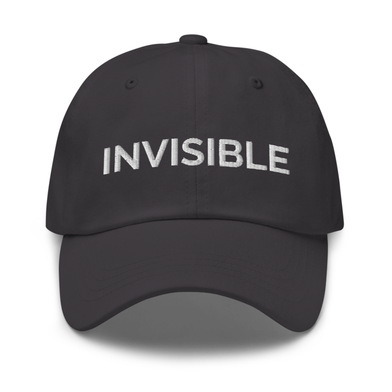 Invisible Hat - Dark Grey