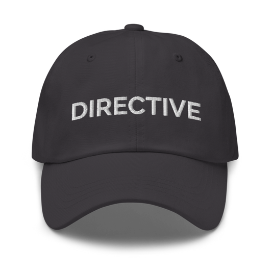 Directive Hat - Dark Grey