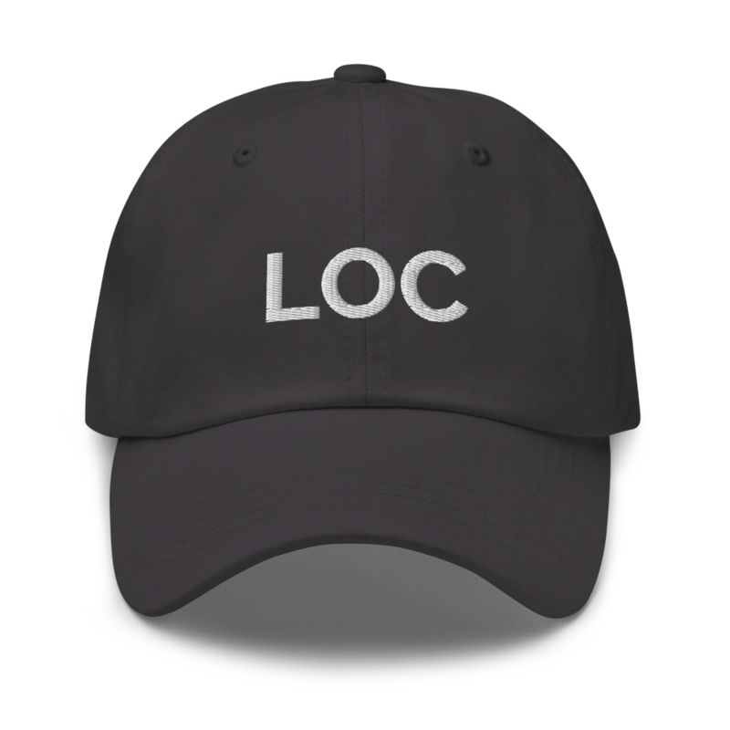 Loc Hat - Dark Grey
