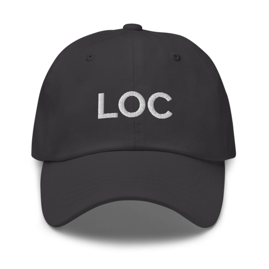 Loc Hat - Dark Grey