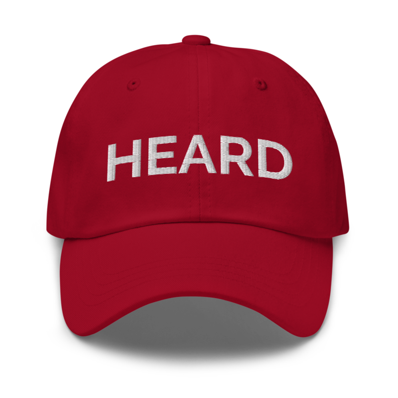 Heard Hat - Cranberry