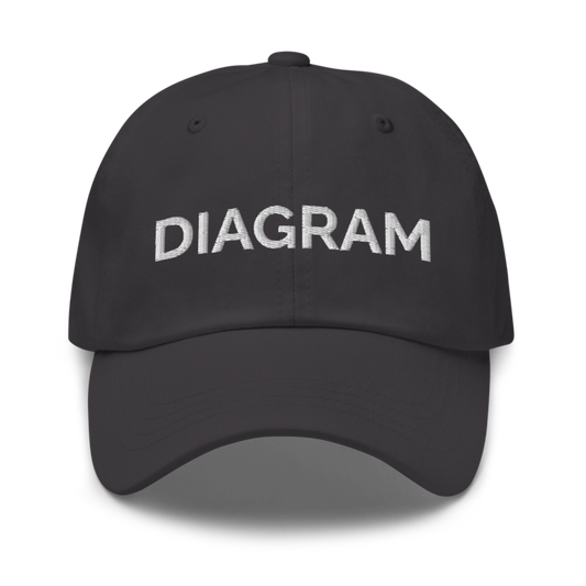Diagram Hat - Dark Grey