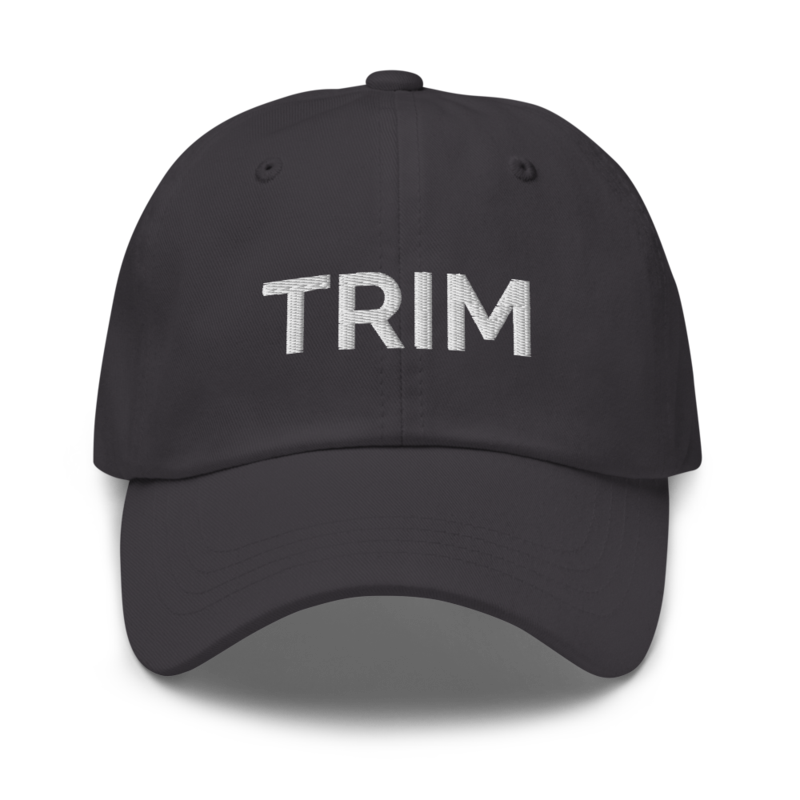 Trim Hat - Dark Grey