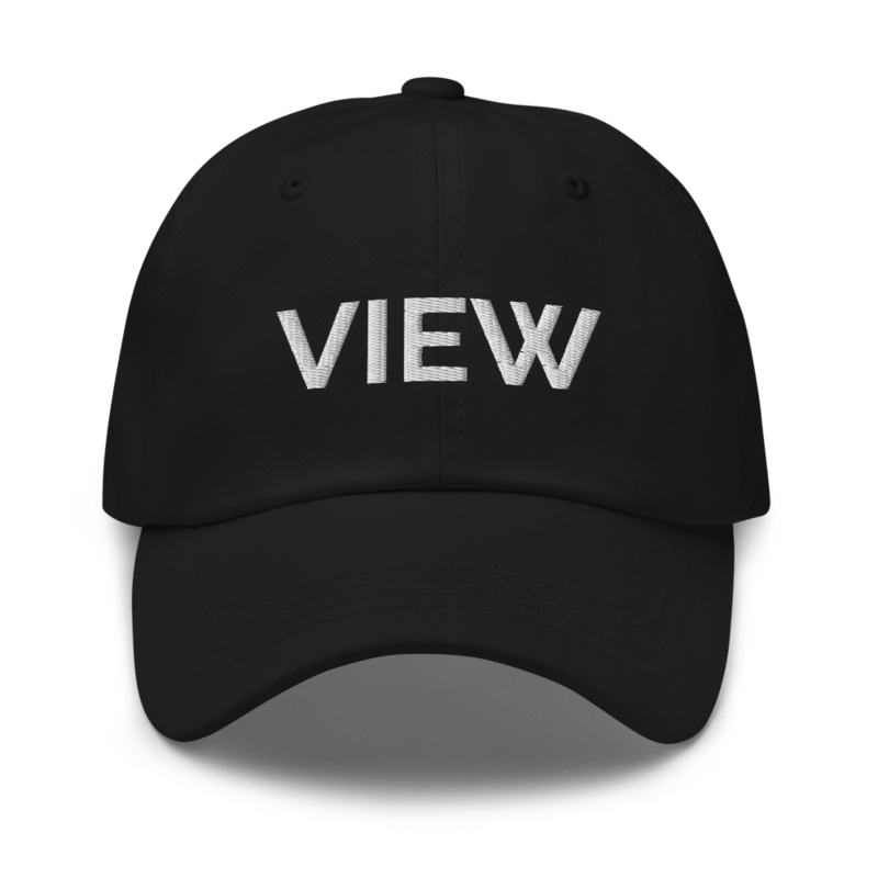 View Hat - Black