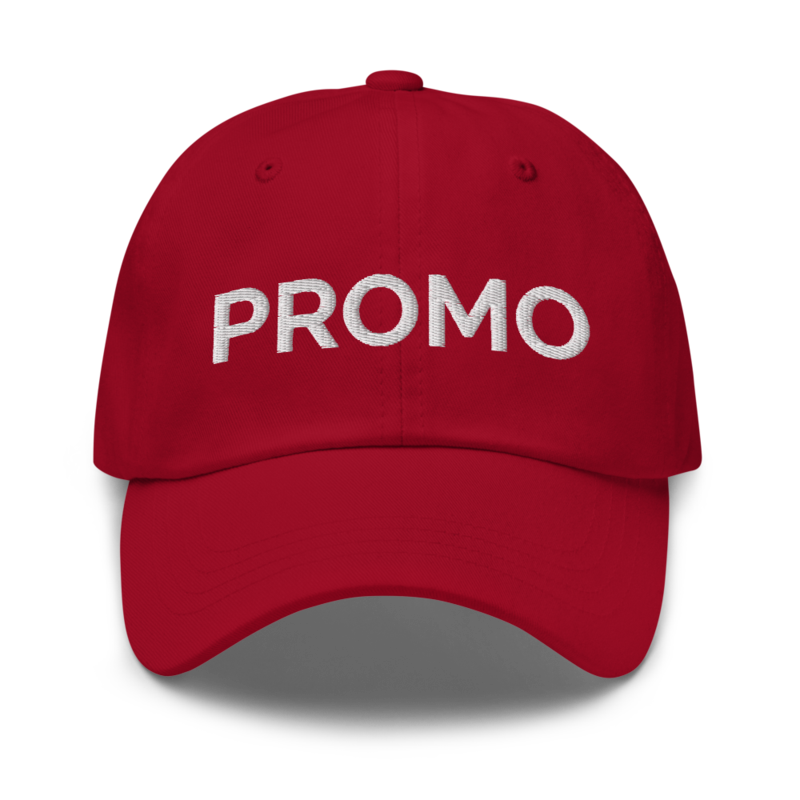Promo Hat - Cranberry