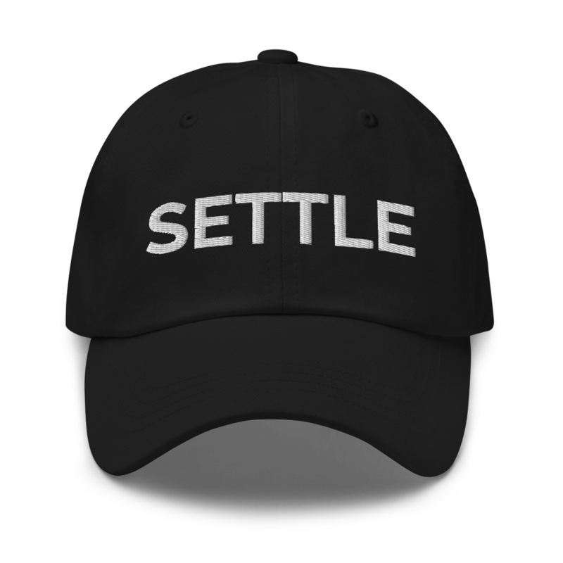 Settle Hat - Black