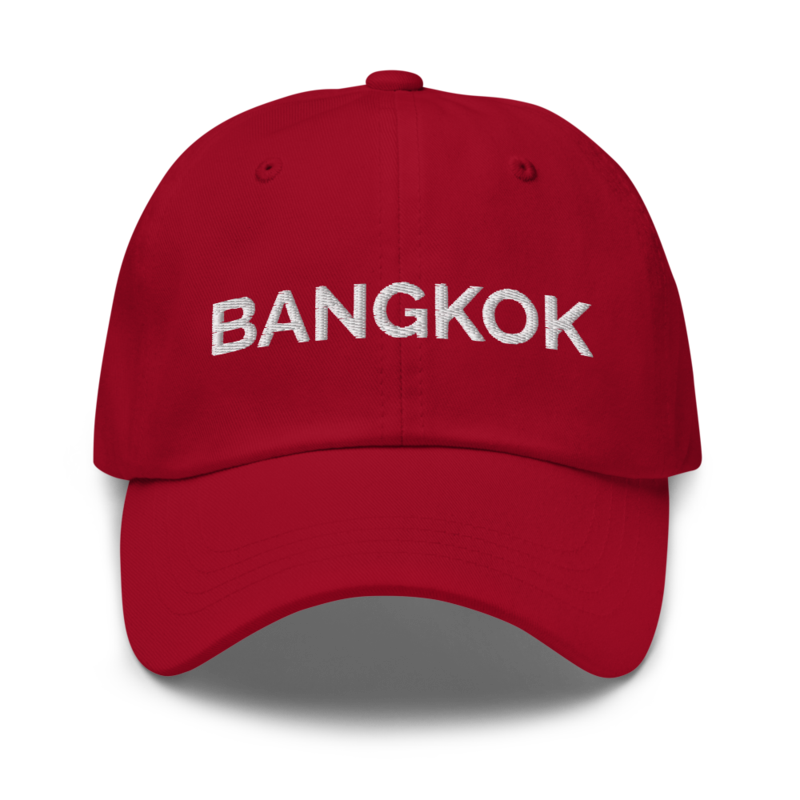 Bangkok Hat - Cranberry