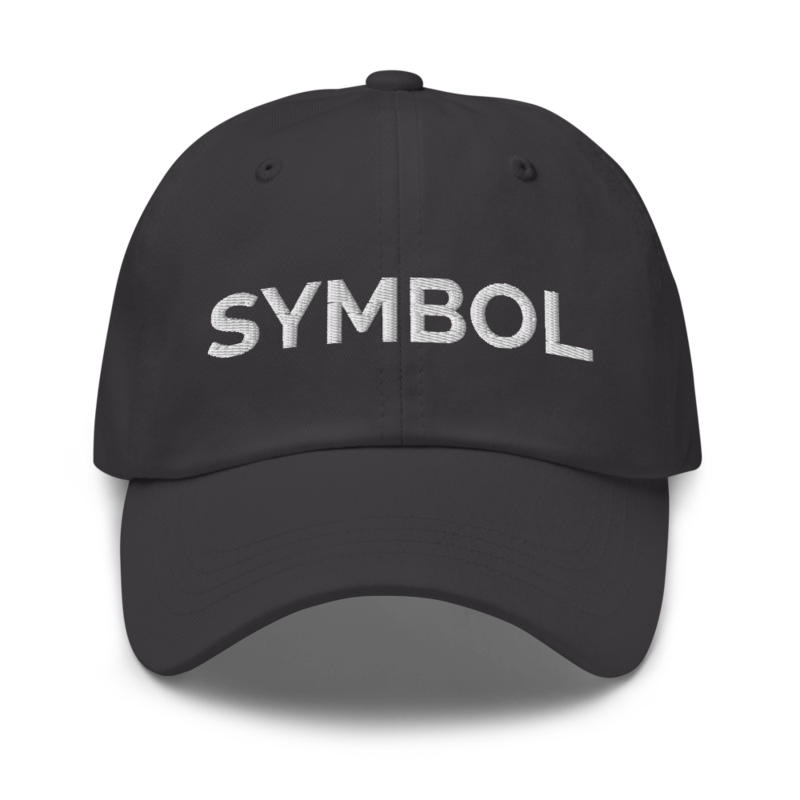 Symbol Hat - Dark Grey