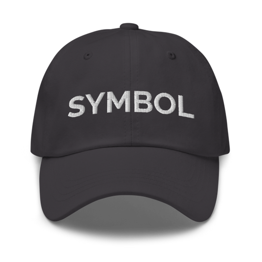 Symbol Hat - Dark Grey