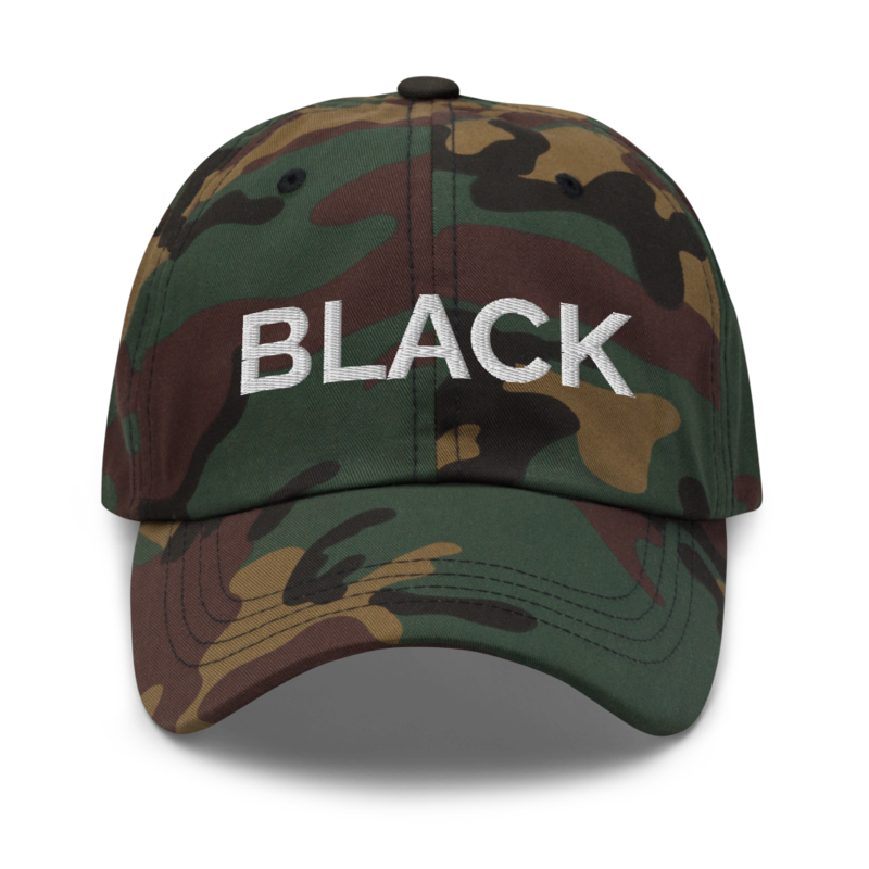 Black Hat - Green Camo