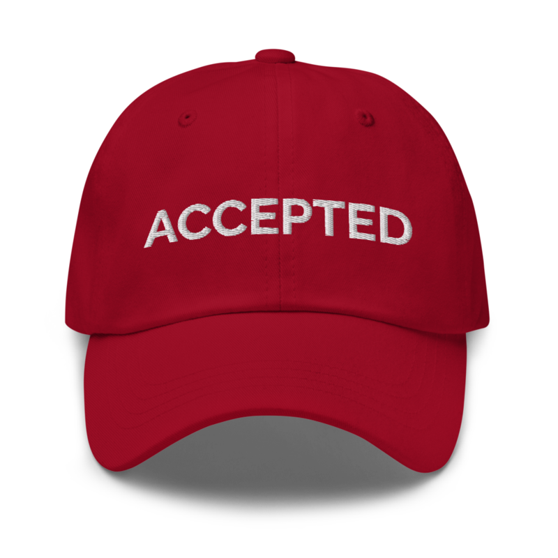 Accepted Hat - Cranberry