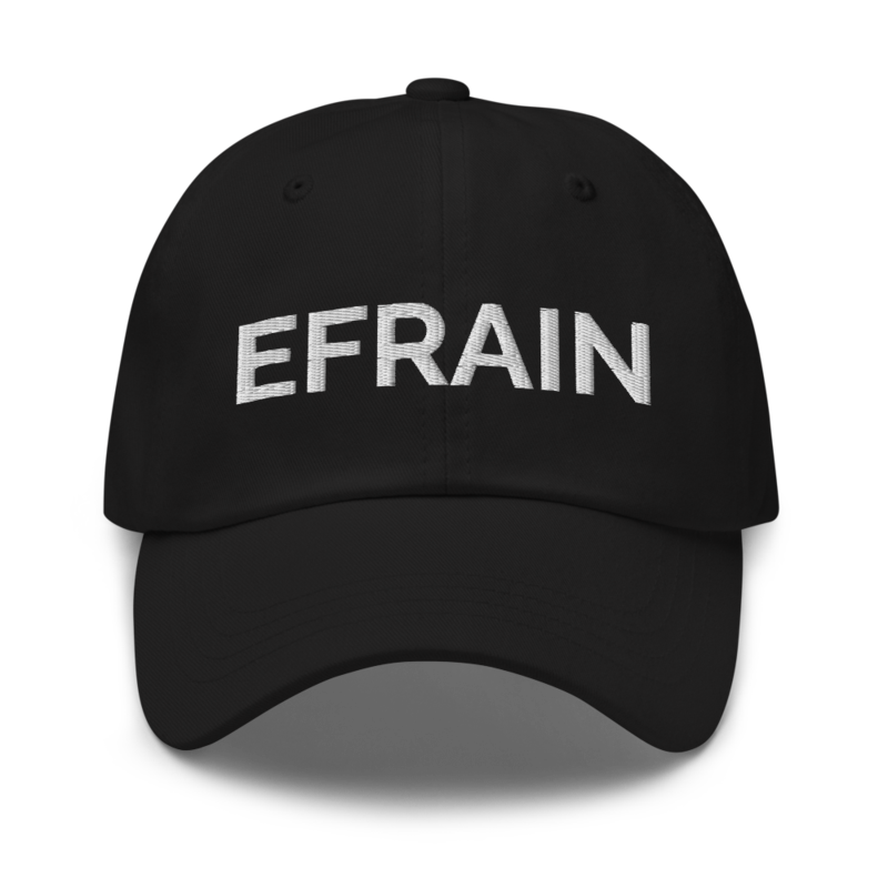 Efrain Hat - Black